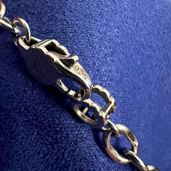 TACORI 18K Rose Gold & 92.5 SSilver Smokey Quartz & Diamond Pendant on SS Chain - Picture 15 of 16